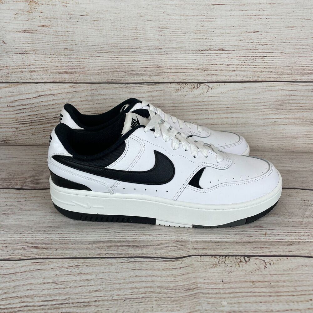 Nike GAMMA FORCE Womens Sz 9.5 White Black DX9176-100 Sneakers Shoes - Picture 4 of 9